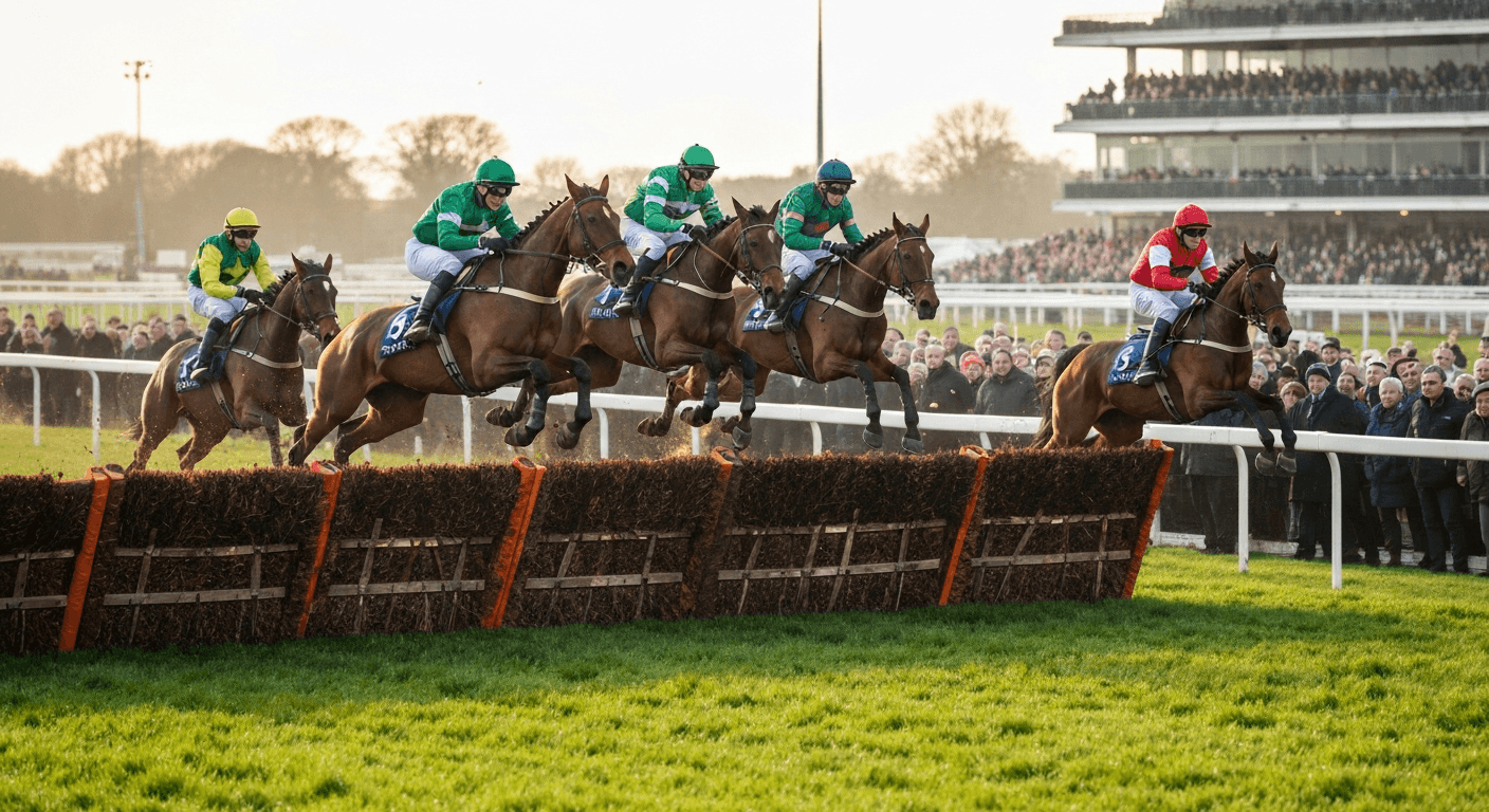 Leopardstown, home of the four-day Christmas Festival